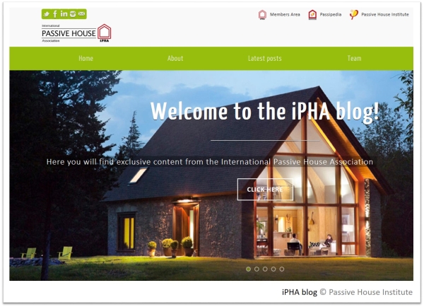International Passive House Association Blog